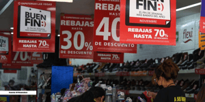 Pronósticos de afluencia a Centros Comerciales y Tiendas durante este Buen Fin 2023