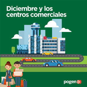 Diciembre y los centros comerciales