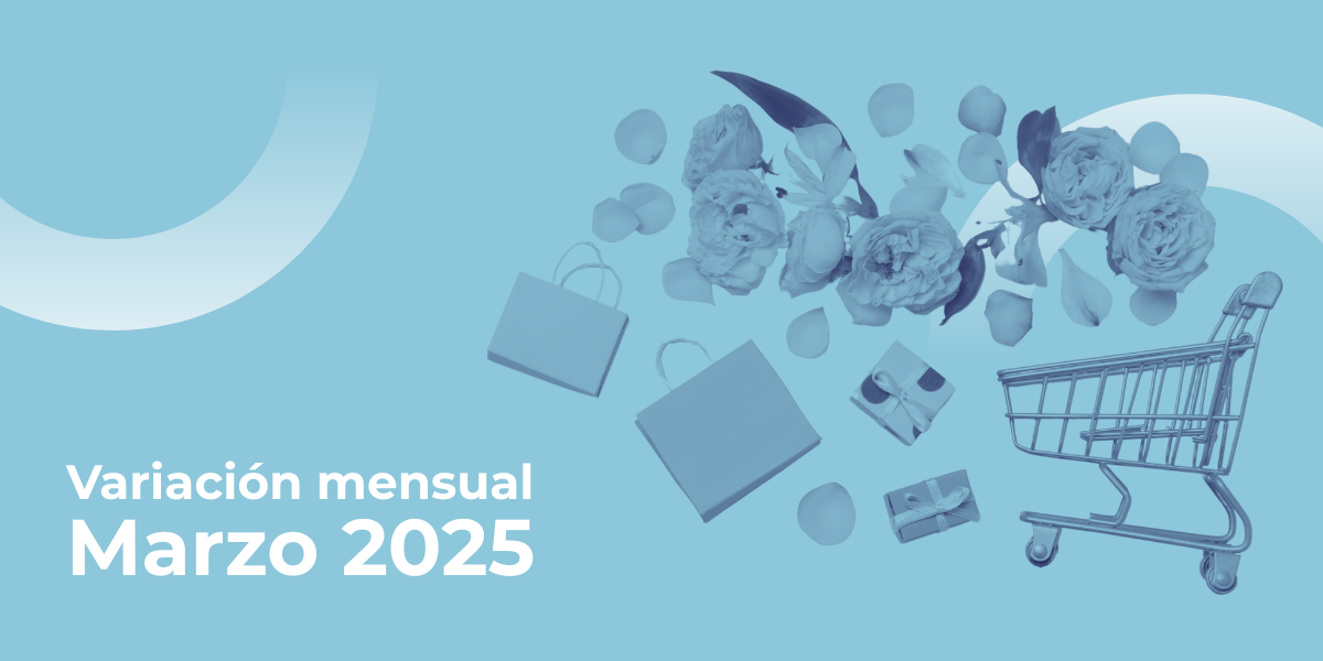 Variación mensual del Índice Pogen Abril 2025.